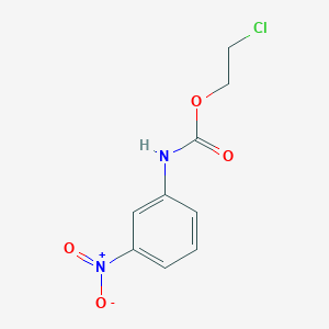 molecular formula C9H9ClN2O4 B2948861 2-Chloroethyl (3-nitrophenyl)carbamate CAS No. 98993-59-0