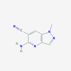 5-Amino-1-methylpyrazolo[4,3-b]pyridine-6-carbonitrile