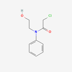 2-chloro-N-(2-hydroxyethyl)-N-phenylacetamide
