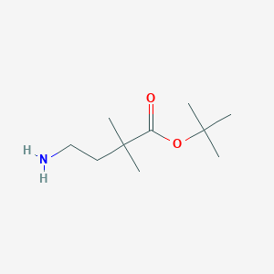 Tert-butyl 4-amino-2,2-dimethylbutanoate