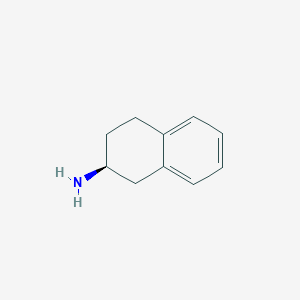 molecular formula C10H13N B2949141 (S)-1,2,3,4-tetrahydronaphthalen-2-amine CAS No. 21880-87-5