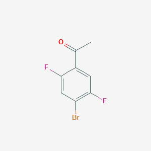 B2949356 1-(4-Bromo-2,5-difluorophenyl)ethanone CAS No. 123942-11-0; 864773-64-8