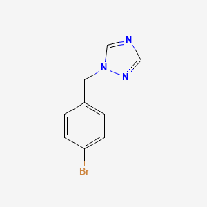 molecular formula C9H8BrN3 B2949506 1-(4-Bromobenzyl)-1H-1,2,4-triazole CAS No. 143030-55-1
