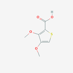 molecular formula C7H8O4S B2949522 3,4-Dimethoxythiophene-2-carboxylic acid CAS No. 113589-62-1