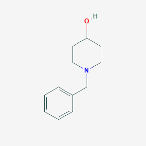 molecular formula C12H17NO B029503 1-Benzyl-4-hydroxypiperidine CAS No. 4727-72-4