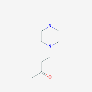 molecular formula C9H18N2O B2950410 4-(4-Methylpiperazin-1-yl)butan-2-one CAS No. 59127-73-0