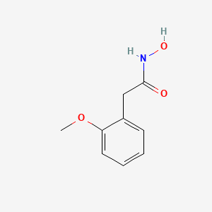 molecular formula C9H11NO3 B2950522 N-hydroxy-2-(2-methoxyphenyl)acetamide CAS No. 104067-02-9