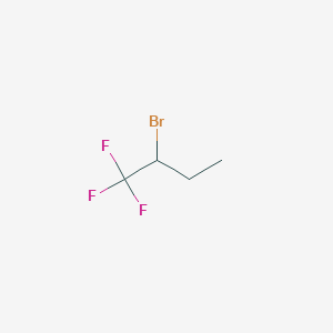 molecular formula C4H6BrF3 B2950753 2-Bromo-1,1,1-trifluoro-butane CAS No. 31333-11-6