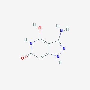 3-amino-1H-pyrazolo[4,3-c]pyridine-4,6-diol