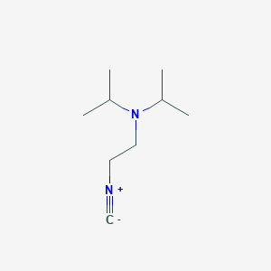 molecular formula C9H18N2 B2950969 (2-Isocyanoethyl)bis(propan-2-yl)amine CAS No. 2056875-20-6