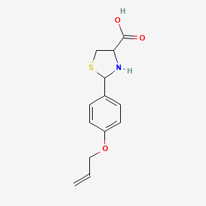 2-(4-Allyloxy-phenyl)-thiazolidine-4-carboxylic acid