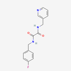 N1-(4-fluorobenzyl)-N2-(pyridin-3-ylmethyl)oxalamide