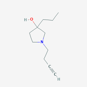 1-But-3-ynyl-3-propylpyrrolidin-3-ol