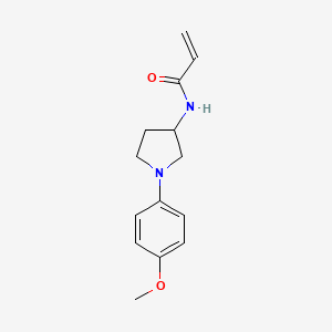 N-[1-(4-Methoxyphenyl)pyrrolidin-3-yl]prop-2-enamide