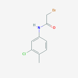 2-bromo-N-(3-chloro-4-methylphenyl)acetamide