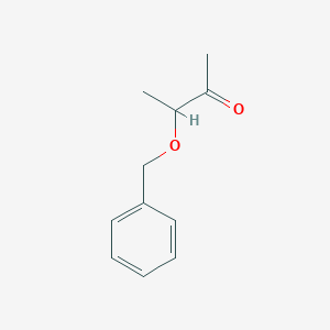 molecular formula C11H14O2 B2951041 3-(Benzyloxy)butan-2-one CAS No. 113133-46-3; 98168-70-8