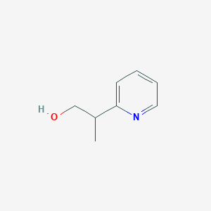 molecular formula C8H11NO B2951110 2-(吡啶-2-基)丙-1-醇 CAS No. 68888-19-7