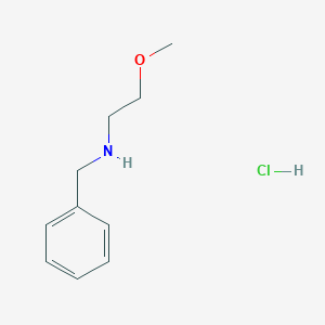 molecular formula C10H16ClNO B2951238 Benzyl(2-methoxyethyl)amine hydrochloride CAS No. 2126178-78-5