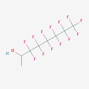molecular formula C8H5F13O B2951318 3,3,4,4,5,5,6,6,7,7,8,8,8-Tridecafluorooctan-2-ol CAS No. 64773-44-0
