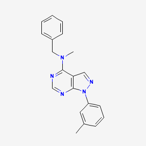N-benzyl-N-methyl-1-(m-tolyl)-1H-pyrazolo[3,4-d]pyrimidin-4-amine