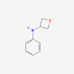 molecular formula C9H11NO B2951382 N-phenyloxetan-3-amine CAS No. 1341385-50-9