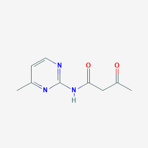 N-(4-methylpyrimidin-2-yl)-3-oxobutanamide