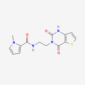 N-(2-(2,4-dioxo-1,2-dihydrothieno[3,2-d]pyrimidin-3(4H)-yl)ethyl)-1-methyl-1H-pyrrole-2-carboxamide