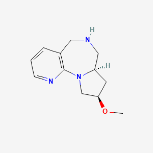 (4R,6R)-4-Methoxy-2,8,14-triazatricyclo[8.4.0.02,6]tetradeca-1(10),11,13-triene