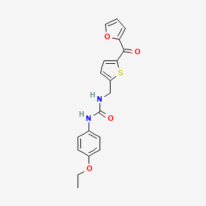 1-(4-Ethoxyphenyl)-3-((5-(furan-2-carbonyl)thiophen-2-yl)methyl)urea