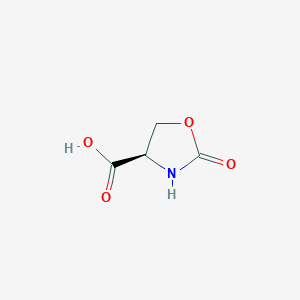 molecular formula C4H5NO4 B2951639 (r)-2-Oxooxazolidine-4-carboxylic acid CAS No. 83841-00-3