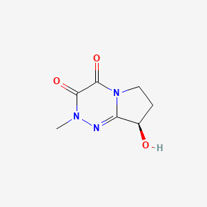 (8R)-8-Hydroxy-2-methyl-7,8-dihydro-6H-pyrrolo[2,1-c][1,2,4]triazine-3,4-dione