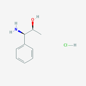 (1R,2S)-1-amino-1-phenylpropan-2-ol hydrochloride