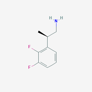 (2R)-2-(2,3-Difluorophenyl)propan-1-amine