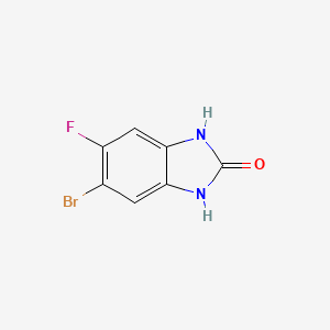 molecular formula C7H4BrFN2O B2951789 5-bromo-6-fluoro-1H-1,3-benzodiazol-2-ol CAS No. 1388063-36-2