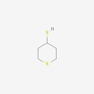 molecular formula C5H10S2 B2951869 Thiane-4-thiol CAS No. 787536-05-4