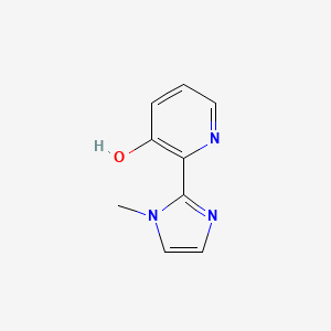 2-(1-methyl-1H-imidazol-2-yl)pyridin-3-ol
