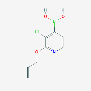(2-(Allyloxy)-3-chloropyridin-4-yl)boronic acid