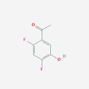B2951952 1-(2,4-Difluoro-5-hydroxyphenyl)ethanone CAS No. 1807179-31-2