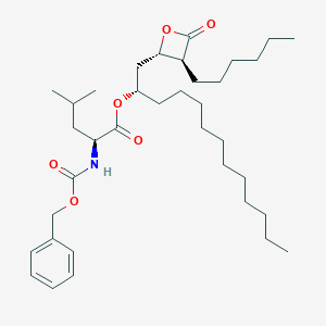 molecular formula C36H59NO6 B029523 N-Deformyl-N-benzyloxycarbonyl Orlistat CAS No. 108051-94-1