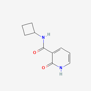 molecular formula C10H12N2O2 B2952324 N-cyclobutyl-2-oxo-1,2-dihydropyridine-3-carboxamide CAS No. 2097928-75-9