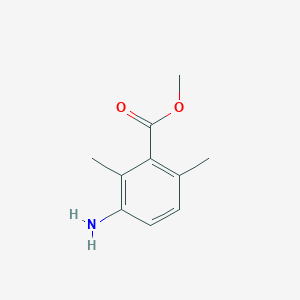 molecular formula C10H13NO2 B2952405 Methyl 3-amino-2,6-dimethylbenzoate CAS No. 269072-16-4