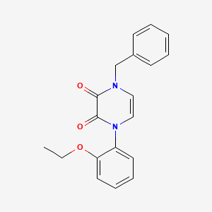 1-benzyl-4-(2-ethoxyphenyl)pyrazine-2,3(1H,4H)-dione