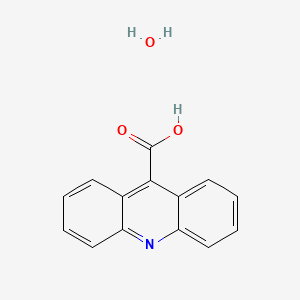 B2952784 9-Acridinecarboxylic acid hydrate CAS No. 206557-00-8; 332927-03-4; 5336-90-3