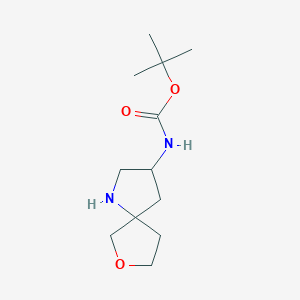 Tert-butyl N-(7-oxa-1-azaspiro[4.4]nonan-3-yl)carbamate