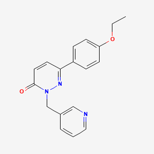 6-(4-ethoxyphenyl)-2-(pyridin-3-ylmethyl)pyridazin-3(2H)-one