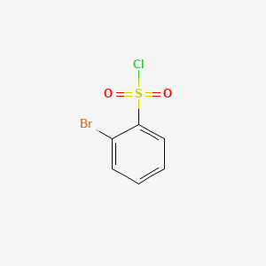 molecular formula C6H4BrClO2S B2953035 2-Bromobenzenesulfonyl chloride CAS No. 2905-25-1; 705-21-5