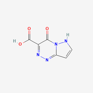 4-Hydroxypyrazolo[5,1-c][1,2,4]triazine-3-carboxylic acid