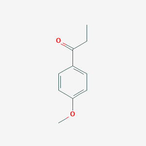 molecular formula C10H12O2 B029531 4'-甲氧基丙酮 CAS No. 121-97-1