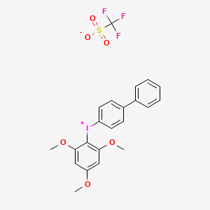 4-Biphenylyl(2,4,6-trimethoxyphenyl)iodonium Trifluoromethanesulfonate