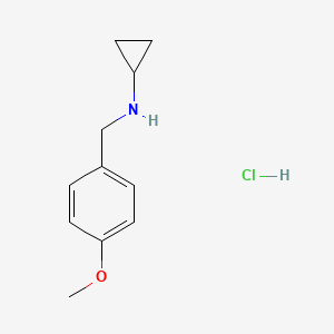 N-(4-Methoxybenzyl)cyclopropanamine hydrochloride